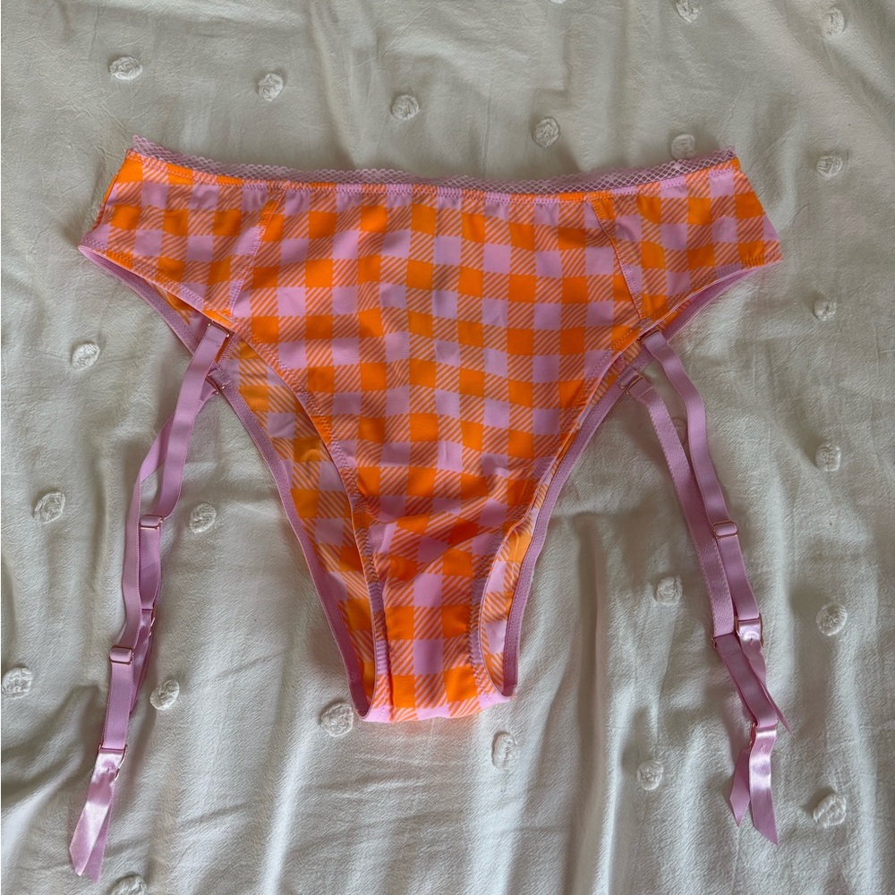 Savage X Fenty Orange and Pink Underwear Accessory